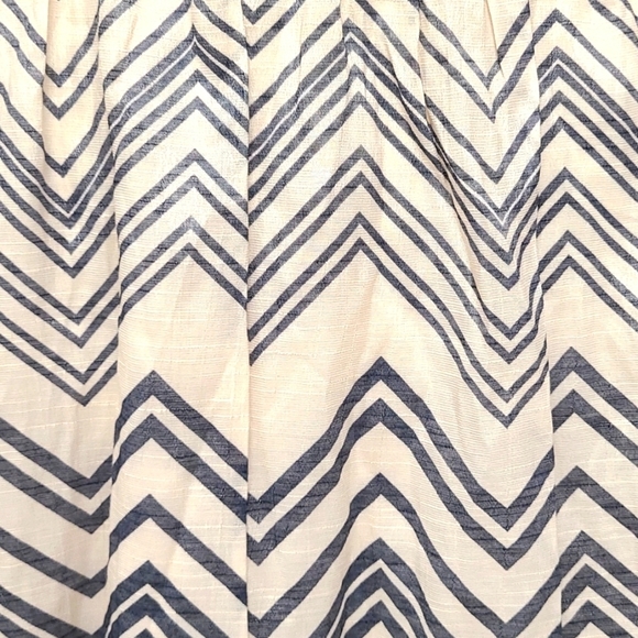 Teese Me Chevron Print Strapless Dress with Belt size 13 - Picture 2 of 8